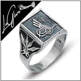 925'er Sterling Silber Herren Ring